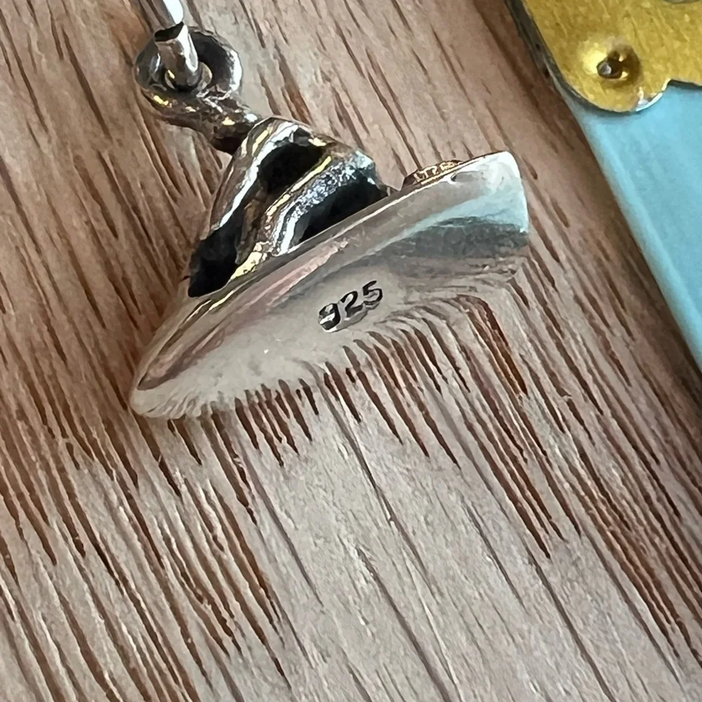 Jet Ski Charm Vintage Sterling Silver 925 NOS Watercraft